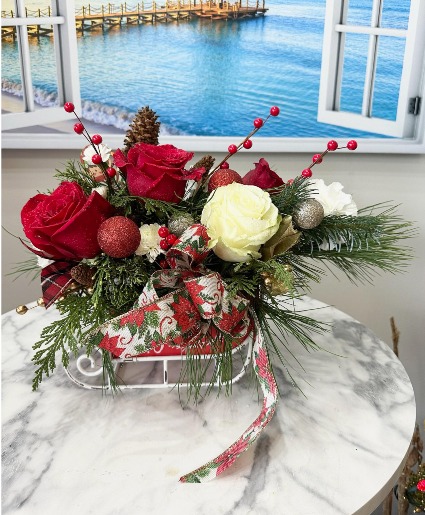 Jingle Bell Sleigh Christmas Sleigh