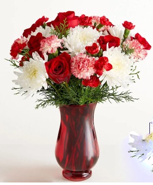 Jingle & Jolly Vase Arrangement