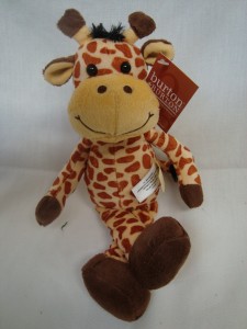 Add a giraffe to arrangements or cakes,etc. 12" tall