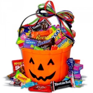 Favorite at Miami in October! Halloween Basket! Send anytime to surprise your kids! Lots of mixed candy!! Need 24 hour notice.