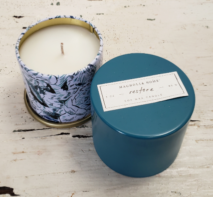 Joanna Gaines' Magnolia Home Small Candle Tin