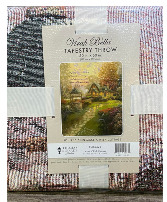 John 15:7 On Make a Wish Cottage Tapestry Throw