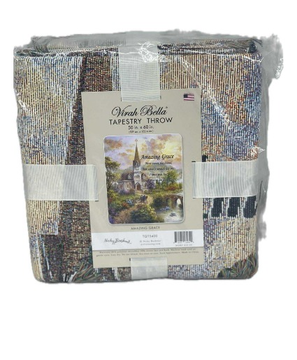 JOHN 3:16 FOR GOD SO LOVED THE WORLD  TAPESTRY THROW