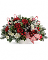 Jolly Candy Cane Bouquet