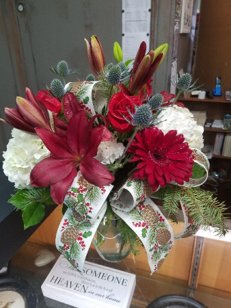 Jolly Holidays Vase Arrangement