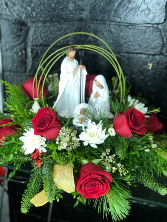 Download Joseph, Mary & baby Jesus Holiday Arrangement in Piqua, OH ...