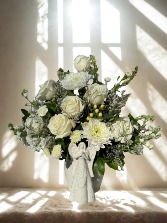 Journey to Heaven Floral Arrangement in Ceramic Planter