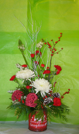 fresh christmas arrangements