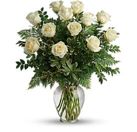 Joy and Roses Vase Arrangement