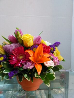 Joy Birthday Arrangement
