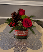 Joy Christmas Cube 