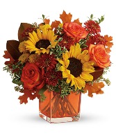 Joy of Autumn Cube arrangement