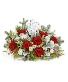 Joy to the World Centerpiece keepsake arrangement 