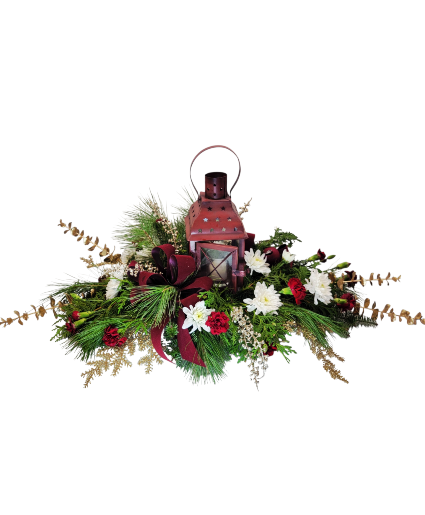 Joy To The World Lantern Centerpiece