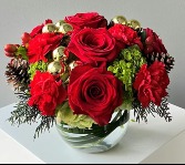 Joy to the World Vase Flower Arrangement