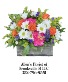 Joyful Box Arrangement Fresh cut flowers in a lined wooden box