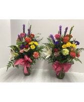 Joyful celebration vase arrangement
