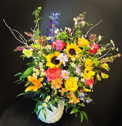 Joyful Centerpiece Vase Arrangement