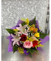 Joyful Gesture Bouquet  No Vase 