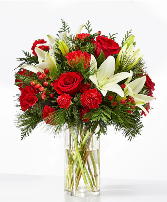 Joyful Greetings Bouquet Rose Arrangement