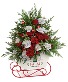 joyful holiday tree bouquet 