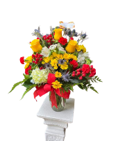 Joyful Sentiments vase