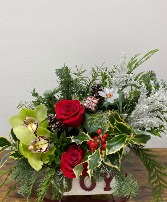 Joyful Sleigh Ride Flower Design