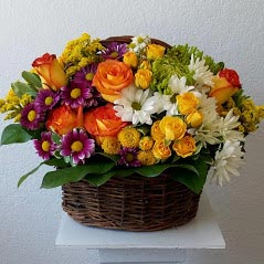 Joyful with colors Basket