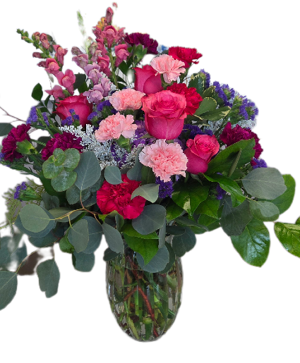 Joyous pink cabaret Fresh arrangement