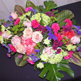JUBILANT CELEBRATION OF LIFE Casket Flowers