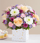 Jubilee Bouquet: Pastel Flower Arrangement