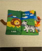 Jungly Tails soft book NFS-JA