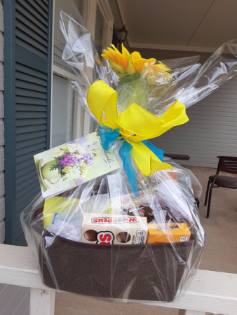 junk gift basket gift basket