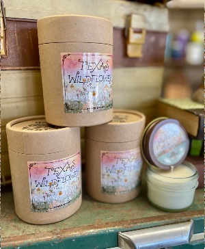 Junk Gypsies 'Texas Wildflower' Candle 