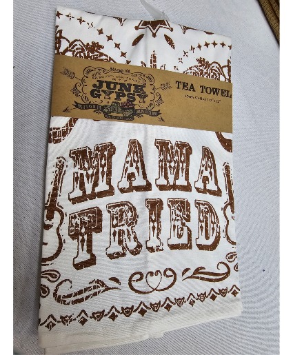 Junk Gypsy Tea Towel. 