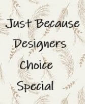 Just Because Designers Choice Special  