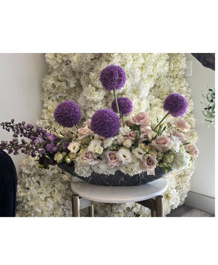 Purple Delight  Mixed Fresh Arrangement 