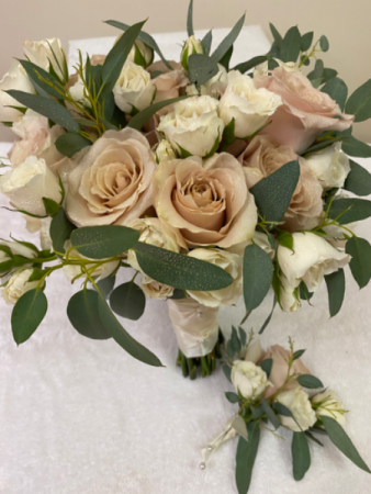 Just Blush Wedding Bouquet 