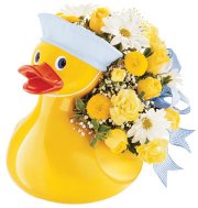 Teleflora's Just Ducky for Baby Fresh Arrangement in Presque Isle, ME | COOK FLORIST, INC. Teleflora's Just Ducky for Baby Fresh Arrangement in Presque Isle, ME | COOK FLORIST, INC.