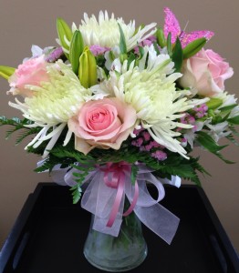 Vday Mix Just For Her Mixed Bouquet with Roses