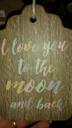 Just for your Mom Wooden sign