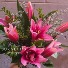 Just Lily Bouquet Hand tie (no vase)