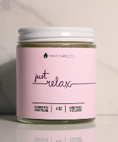Just Relax- Calming Self Love Candle 