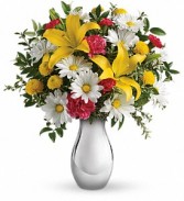 Just Tickled vase arrangement