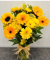 K 2409 Summer Sunshine Yellow Arrangement Vase 