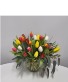 K132P Tulip Takeover Vase or Tulips