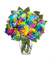 Kaleidoscope Roses Rose Arrangement in Jasper, Georgia | The Robbins Nest Florist & Gifts