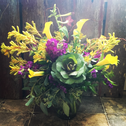 Kangaroo Paw Garden Vase Arrangement