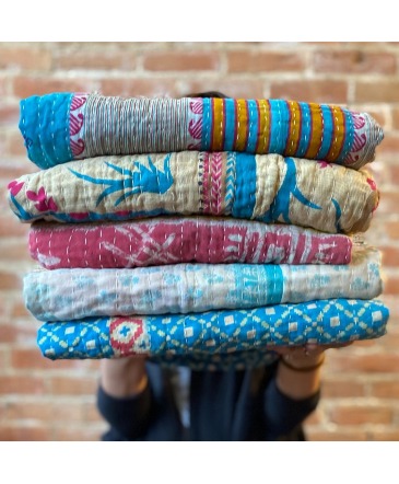 KANTHA THROW BLANKET Gift  in Richland, WA | ARLENE'S FLOWERS AND GIFTS