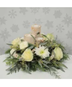 KC2104 Winter Woods Woodsy Centerpiece 